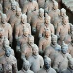 Imagen de archivo de los Guerreros de terracota