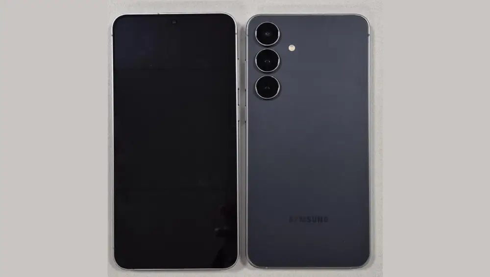 La primera imagen real filtrada del Samsung Galaxy S25 FE en color gris