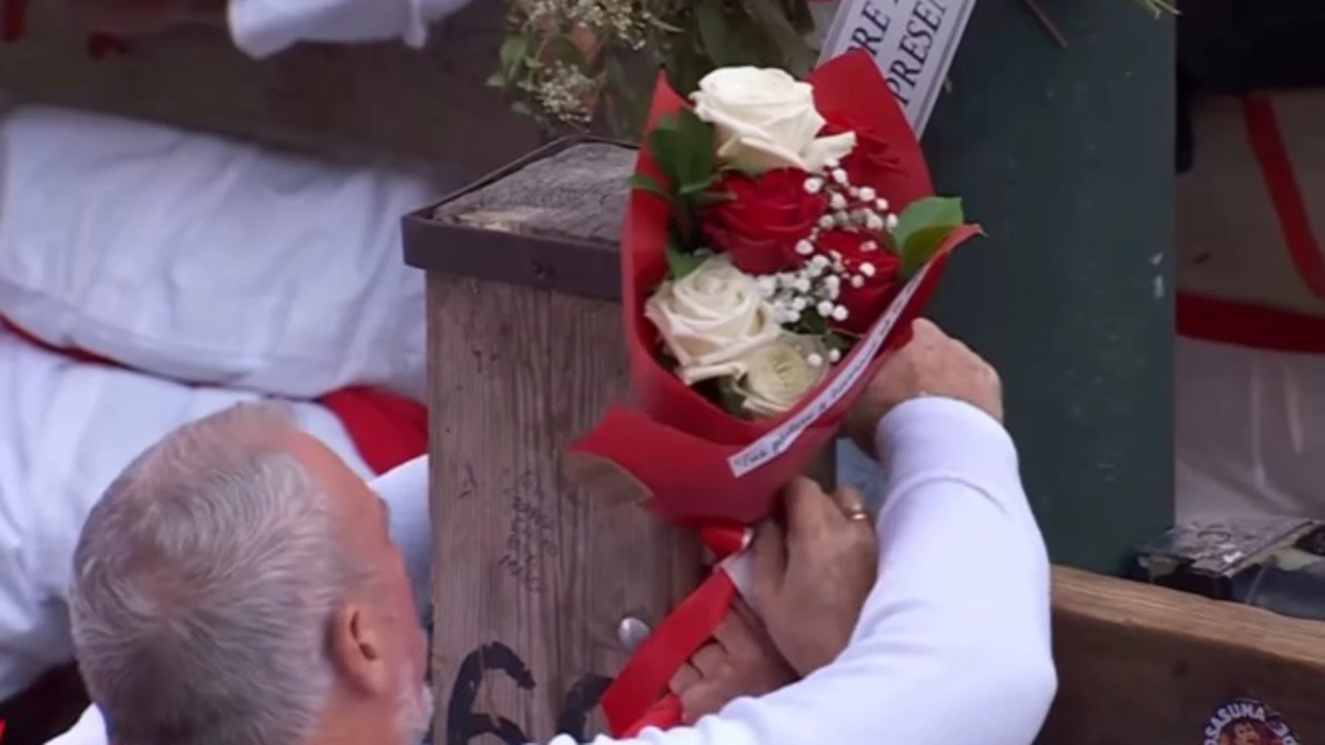 El emotivo tributo a Daniel Jimeno, última víctima mortal del encierro