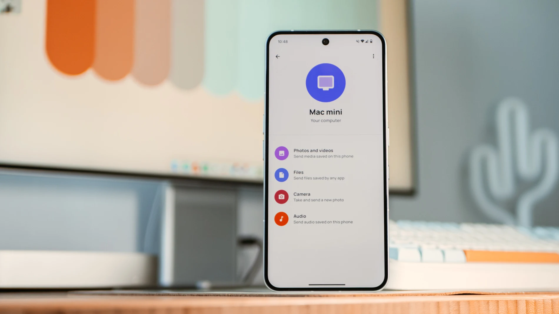 Interfaz de la app Blip