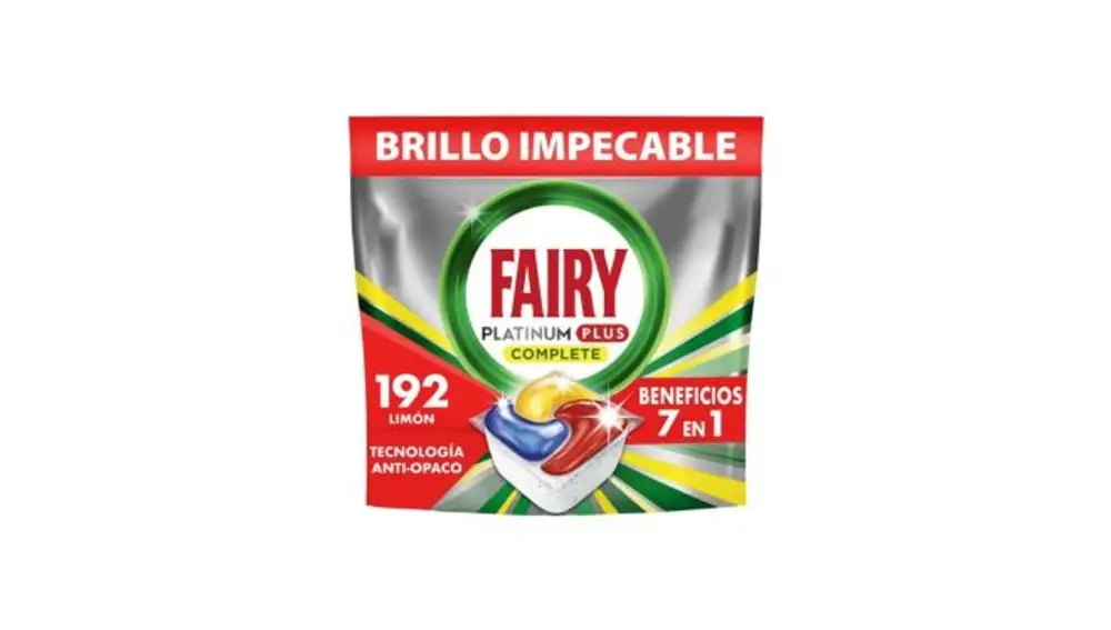 Fairy Platinum Plus Cápsulas Lavavajillas