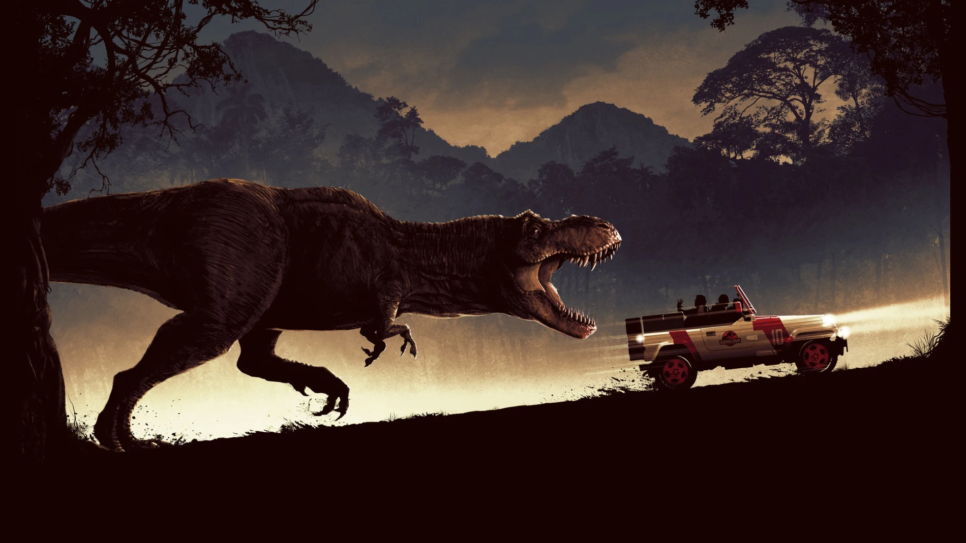 El tiranosaurio rex es una de las criaturas más icónicas de 'Jurassic Park'
