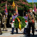 Desfile militar en Ciudad Rodrigo (Salamanca) en homenaje a los caídos en la Guerra de la Independencia