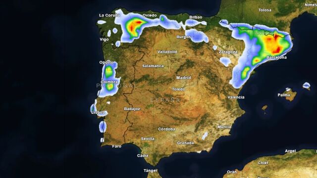 El aviso especial de la Aemet se mantiene para el viernes: precipitaciones "muy fuertes" en estas zonas de España