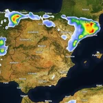 Previsión de lluvias en la Península Ibérica el viernes 11 de julio de 2025