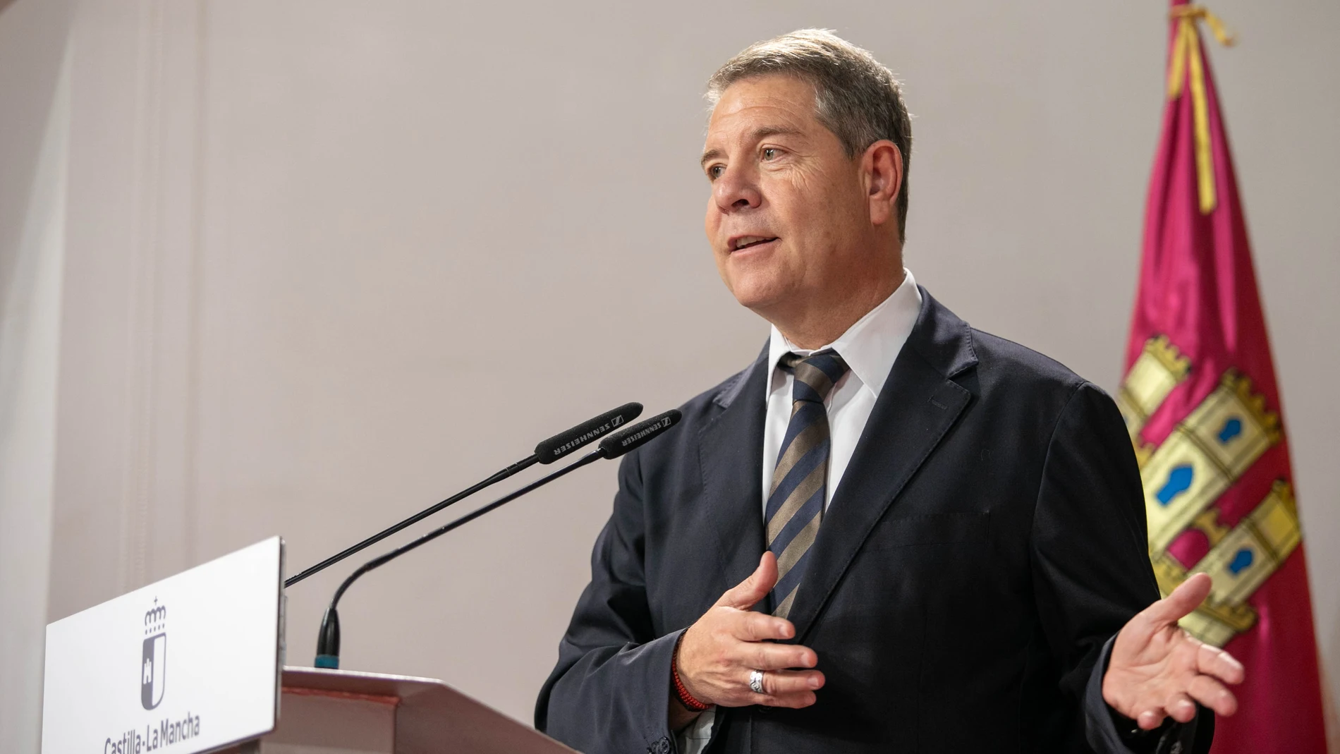 Imagen de archivo de el presidente de Castilla-La Mancha, Emiliano García-Page.