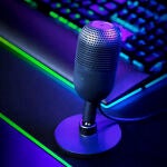 El Razer Seiren V3 Mini tiene un amortiguador de impactos integrado