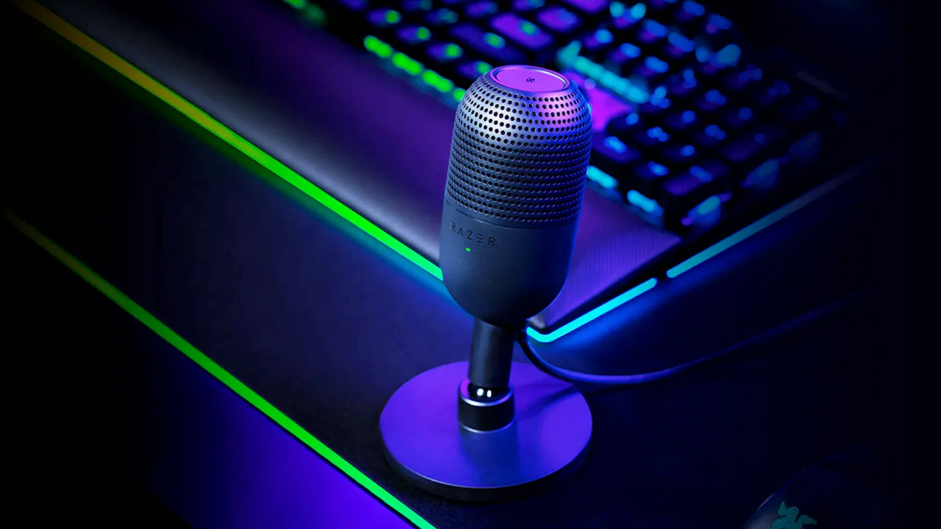 El Razer Seiren V3 Mini tiene un amortiguador de impactos integrado