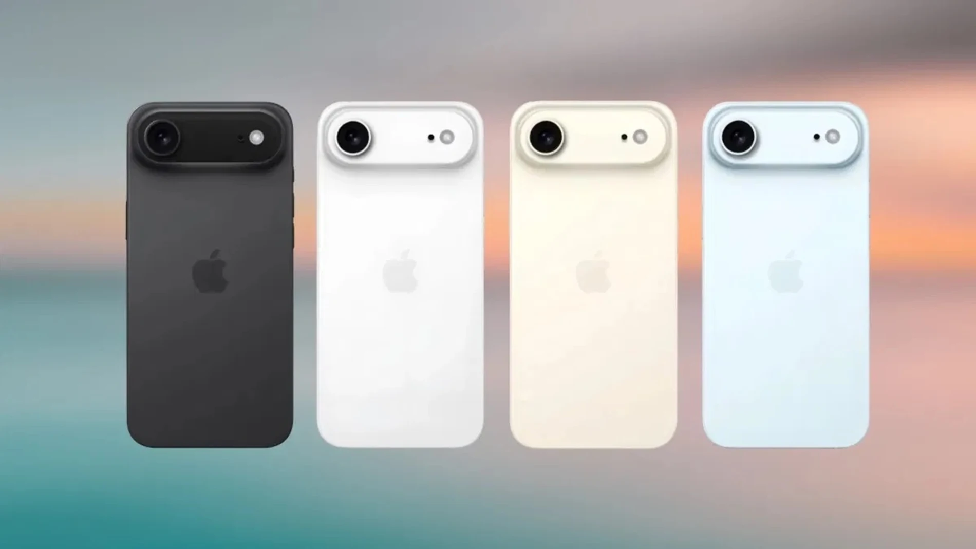 Colores del iPhone 17 Air