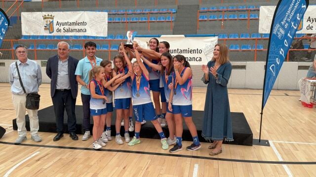 Entrega de trofeos de los "Juegos Escolares" de Salamanca