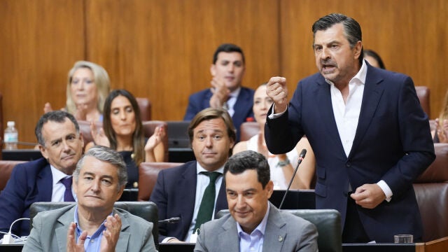 Sesión de control al Gobierno en el Parlamento de Andalucía