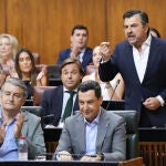 Sesión de control al Gobierno en el Parlamento de Andalucía