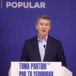 Comparecencia de Feijóo en Barcelona