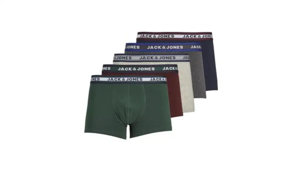 Pack de 5 bóxers JACK & JONES
