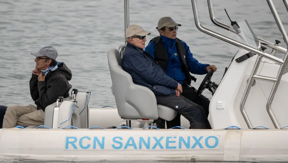 Juan Carlos I en Galicia para disfrutar de la vela por cuarta vez este 2025