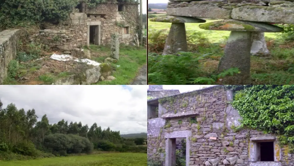 Imágenes de la aldea.