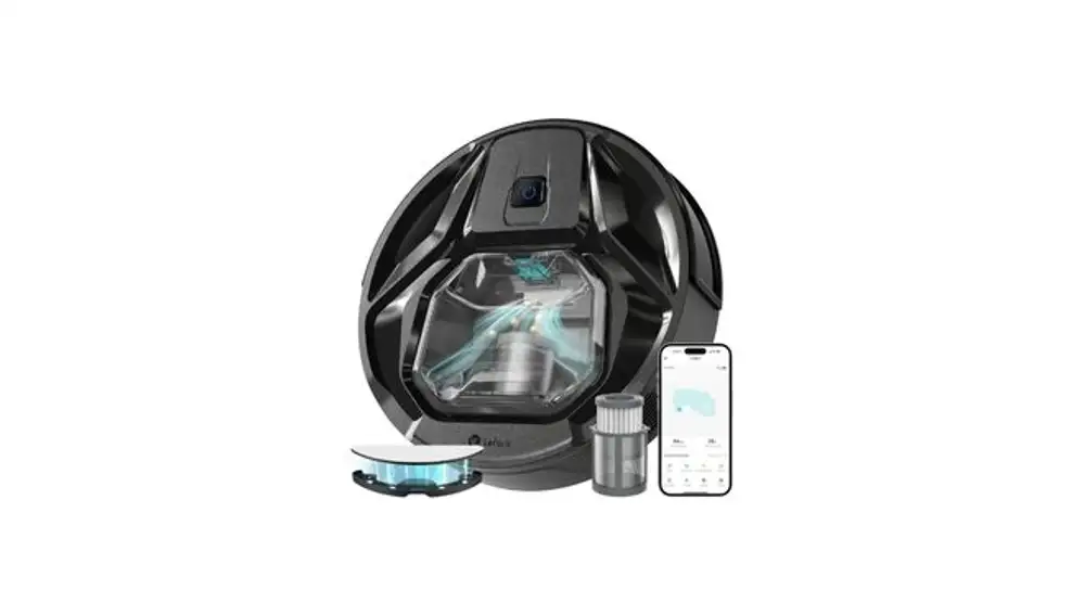 robot aspirador con succión de 6000 Pa