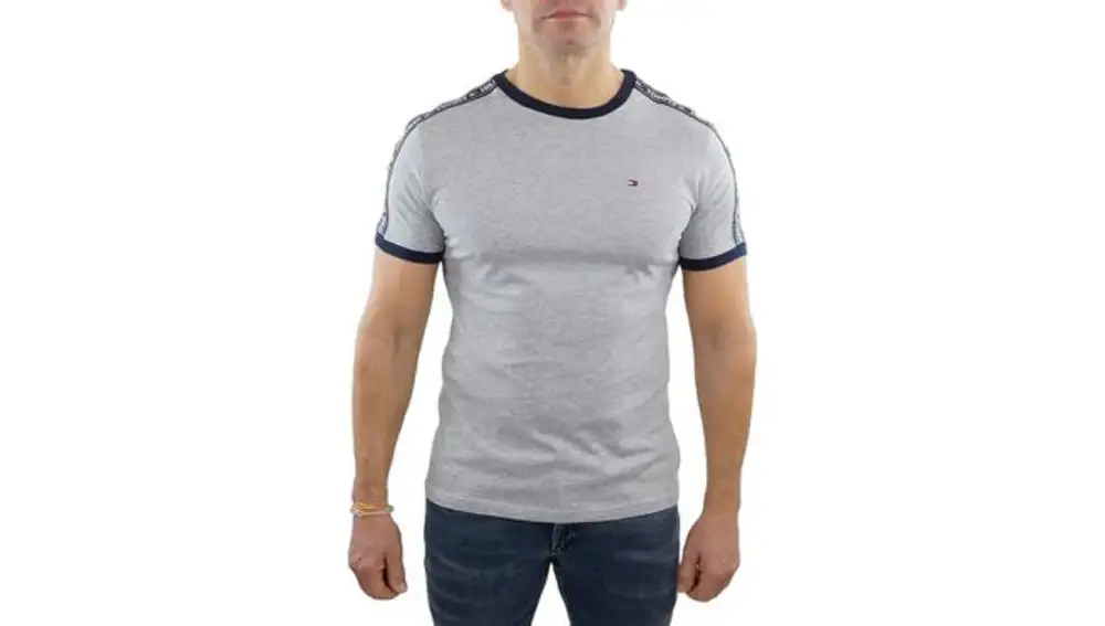 Camiseta gris Tommy Hilfiger