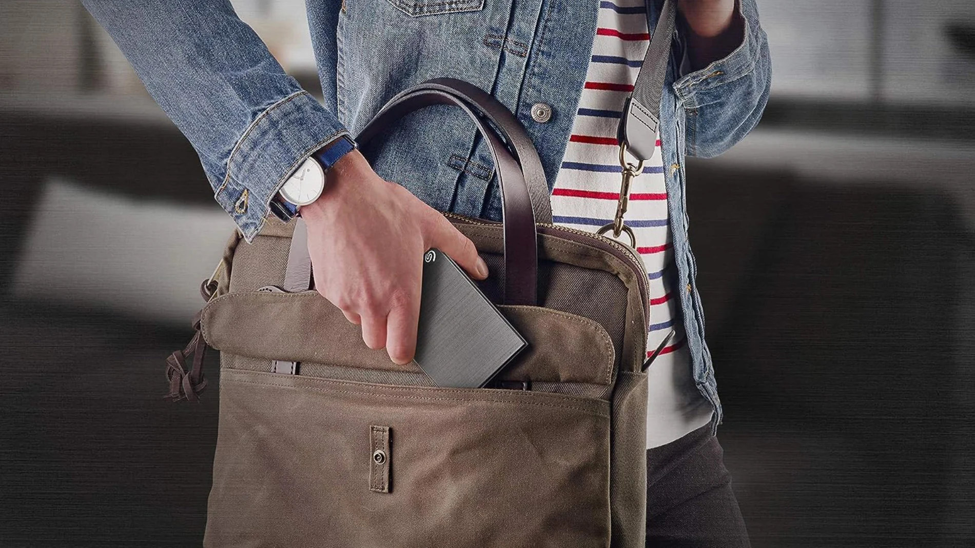 El Seagate One Touch es un HDD pequeño, compacto y fiable