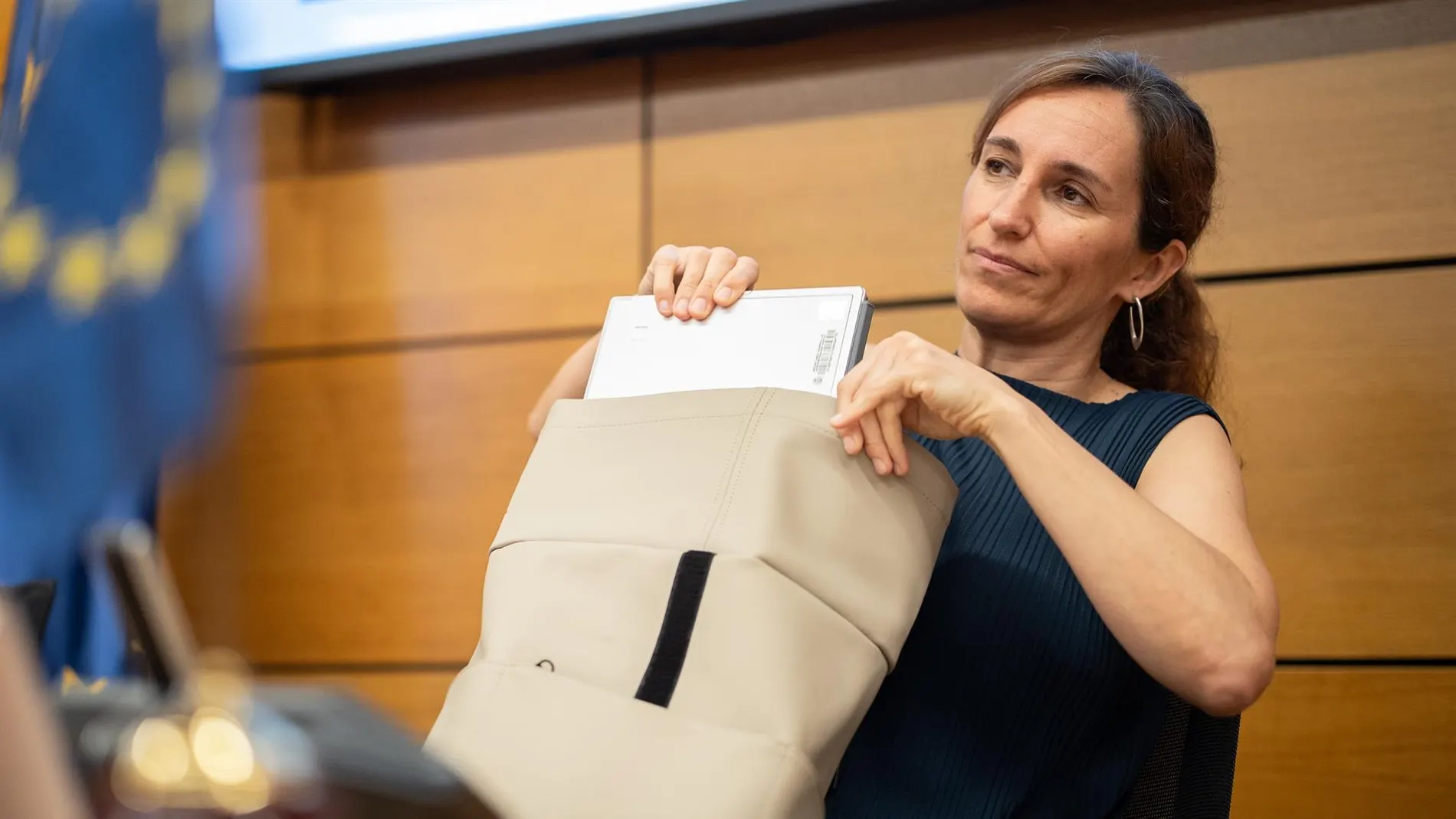 La Ministra de Sanidad, Mónica García