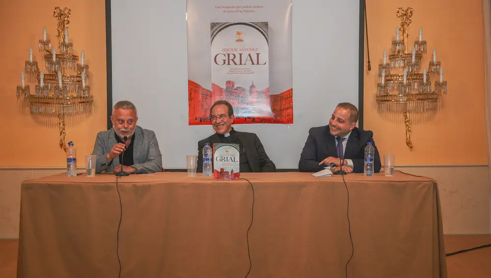 Presentación de la novela Grial, en Valencia