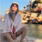 Isabel Jiménez en su viaje a Sicilia