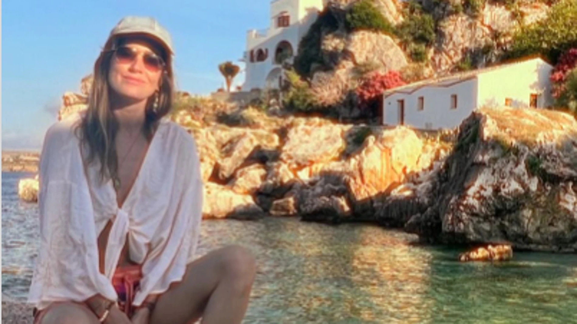 Isabel Jiménez en su viaje a Sicilia