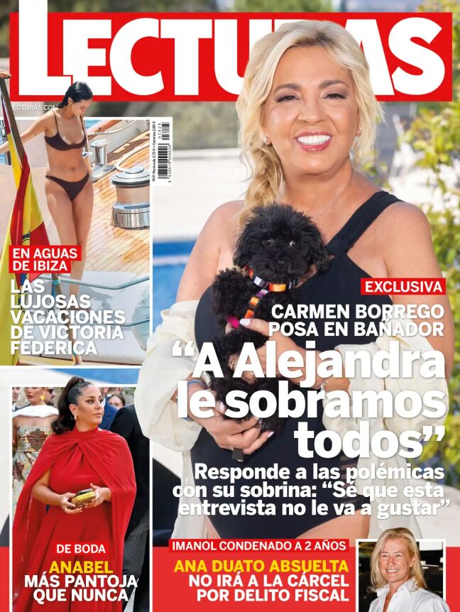 Carmen Borrego, en bañador en una nueva exclusiva