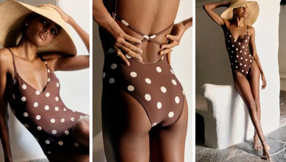 Bañador lunares (95€)