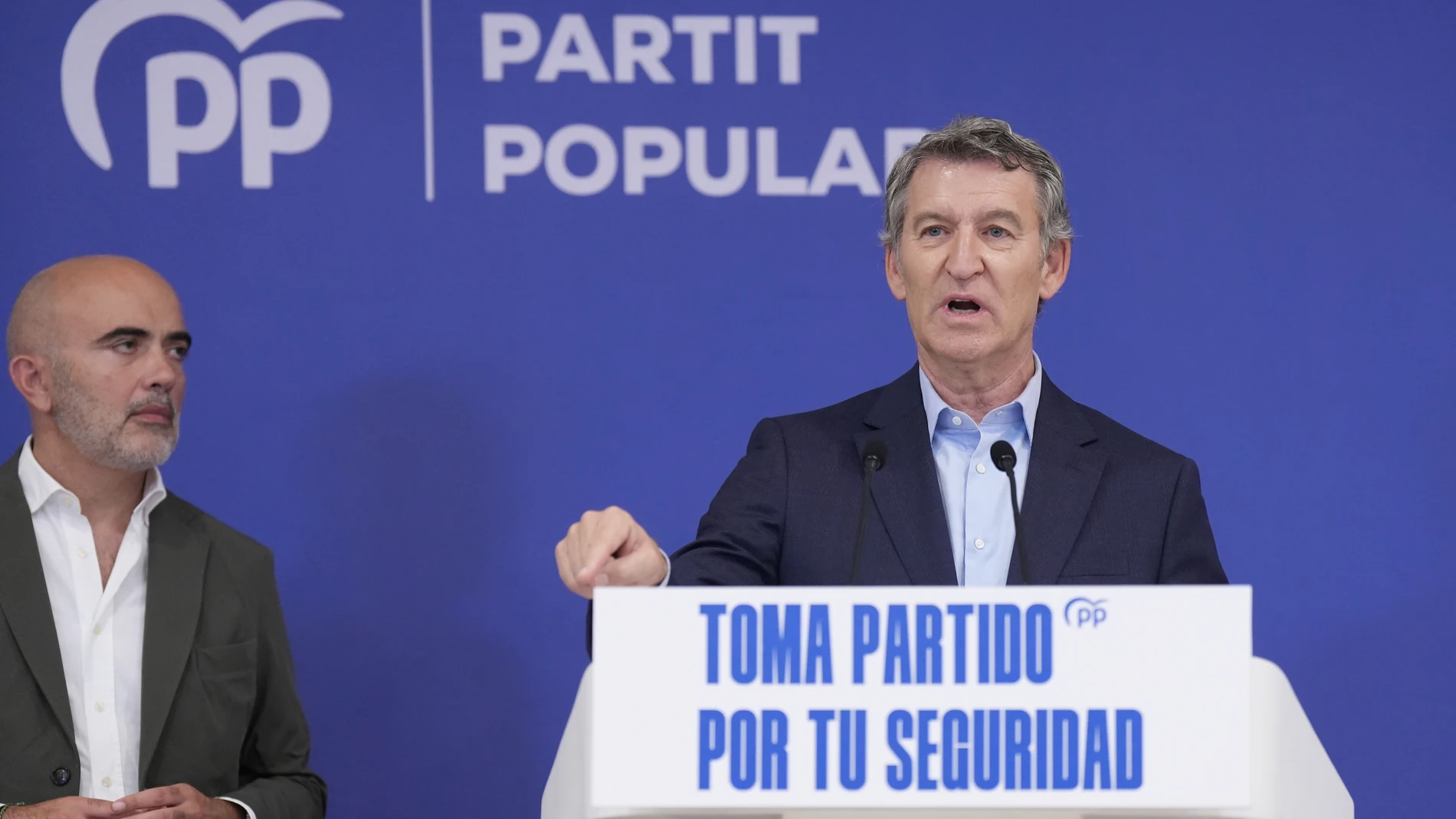 El presidente del PP, Alberto Núñez Feijóo EUROPA PRESS - DAVID ZORRAKINO 11/07/2025