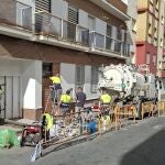 Huelva.- Sucesos.- Desalojan un edificio okupado en la calle Tharsis de la capital