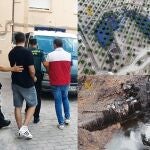 Detenidas 3 personas por pinchar una tubería de petróleo en el oleoducto Cartagena-Puertollano a su paso por Calasparra