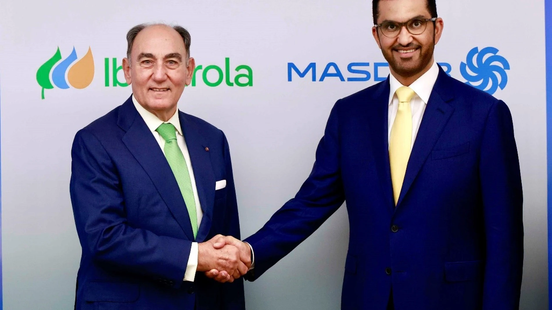 Ignacio Galán con Dr. Sultan Al Jaber