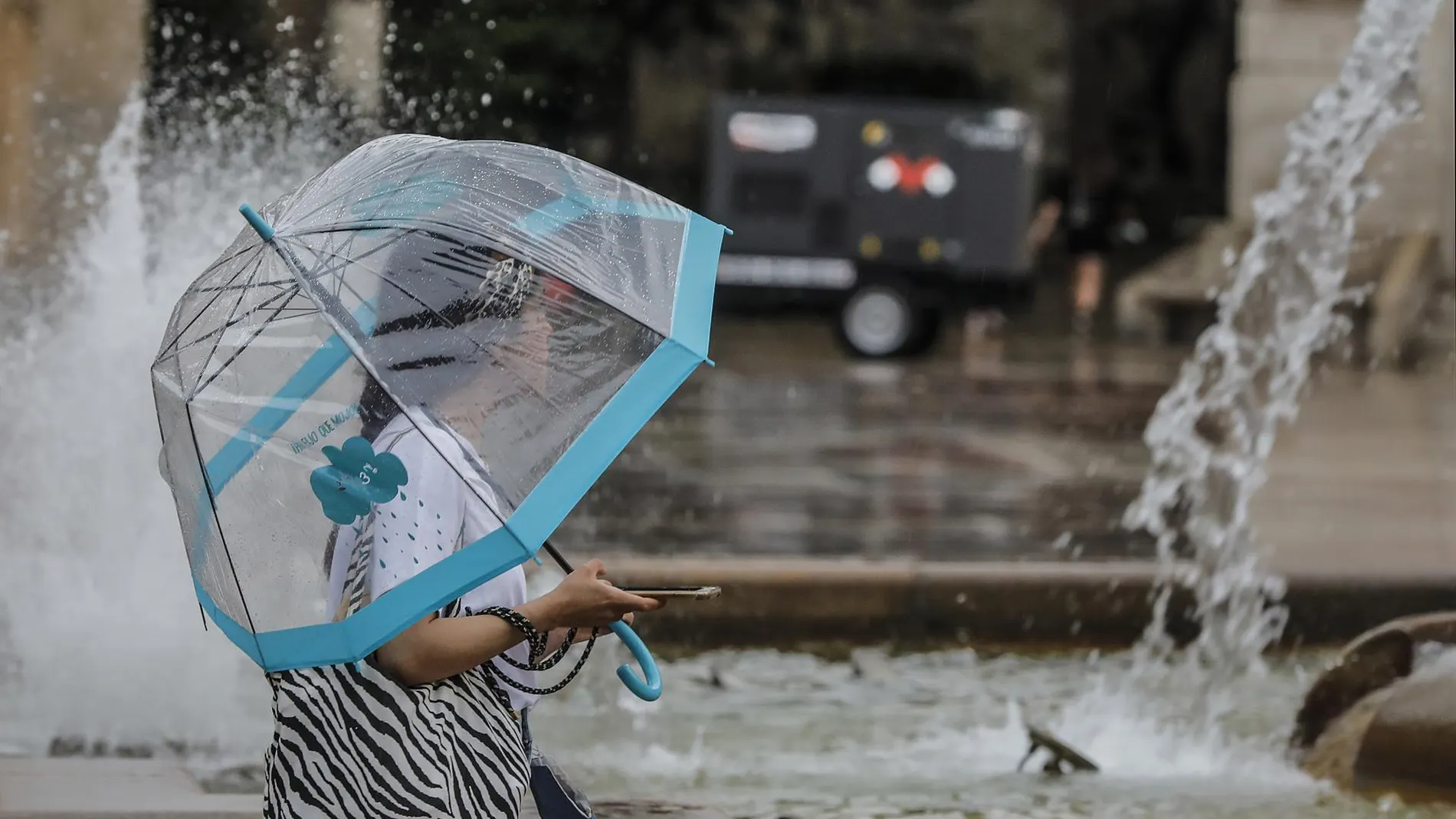 MURCIA.-Una dana dejará tormentas con granizo este viernes y sábado en el noreste peninsular y menos calor en España