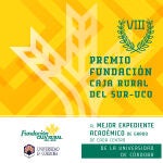 Cartel del premio de la Fundación Caja Rural del Sur