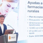 El presidente de la Diputación de Burgos, Borja Suárez, da cuenta de las convocatorias de planes de empleo, ayudas a farmacias, reparto de desfibriladores y ayudas a bares, tiendas y comercios de la provincia