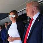 El look de Melania Trump.