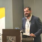 Luis María Pardo, presidente de Iustitia Europa, en un acto en Canarias