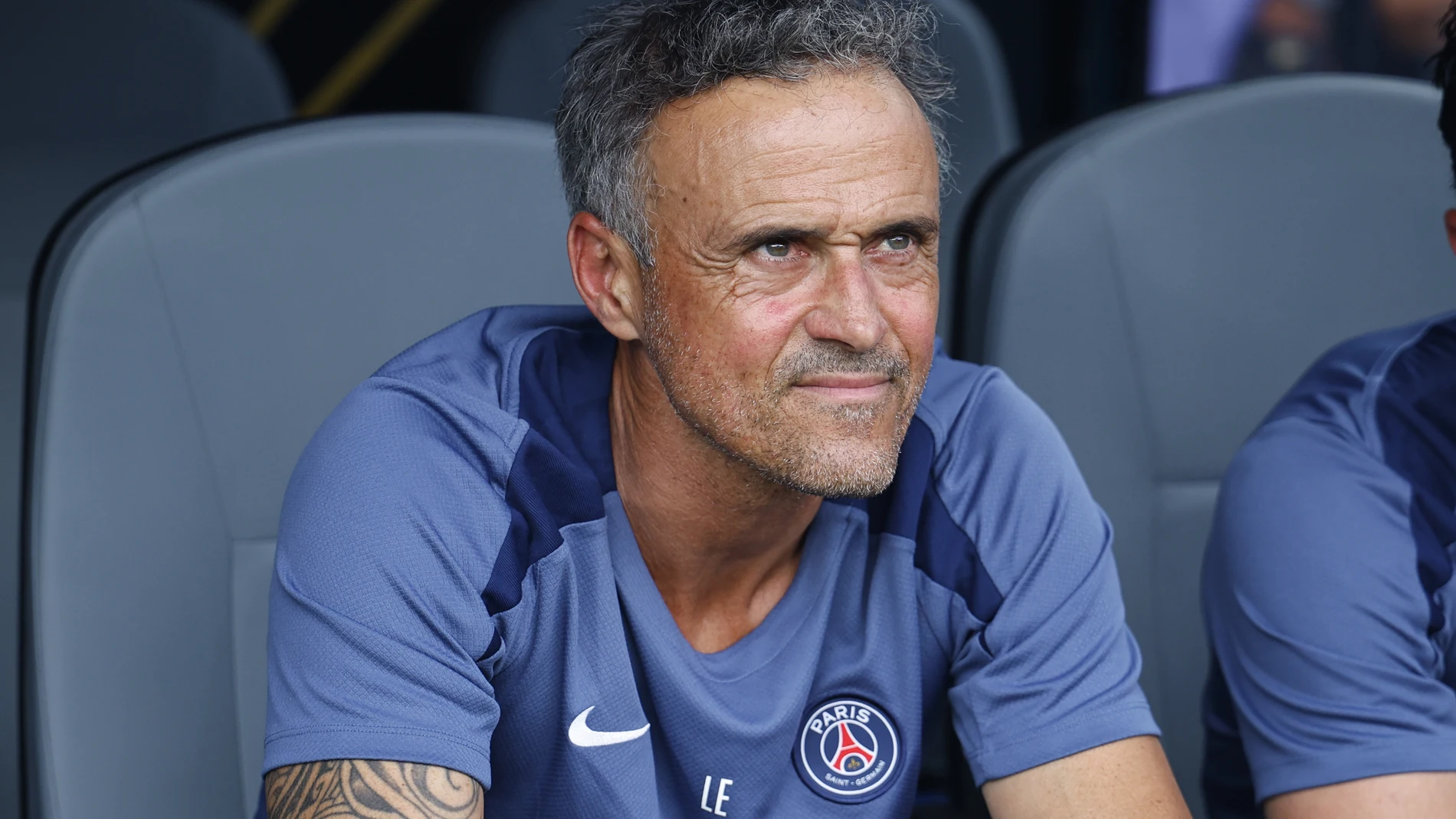 EAST RUTHERFORD (United States), 13/07/2025.- Head coach Luis Enrique of PSG looks on ahead of the FIFA Club World Cup 2025 Final match between Chelsea FC and Paris Saint-Germain, in East Rutherford, New Jersey, USA, 13 July 2025. (Mundial de Fútbol) EFE/EPA/CJ GUNTHER