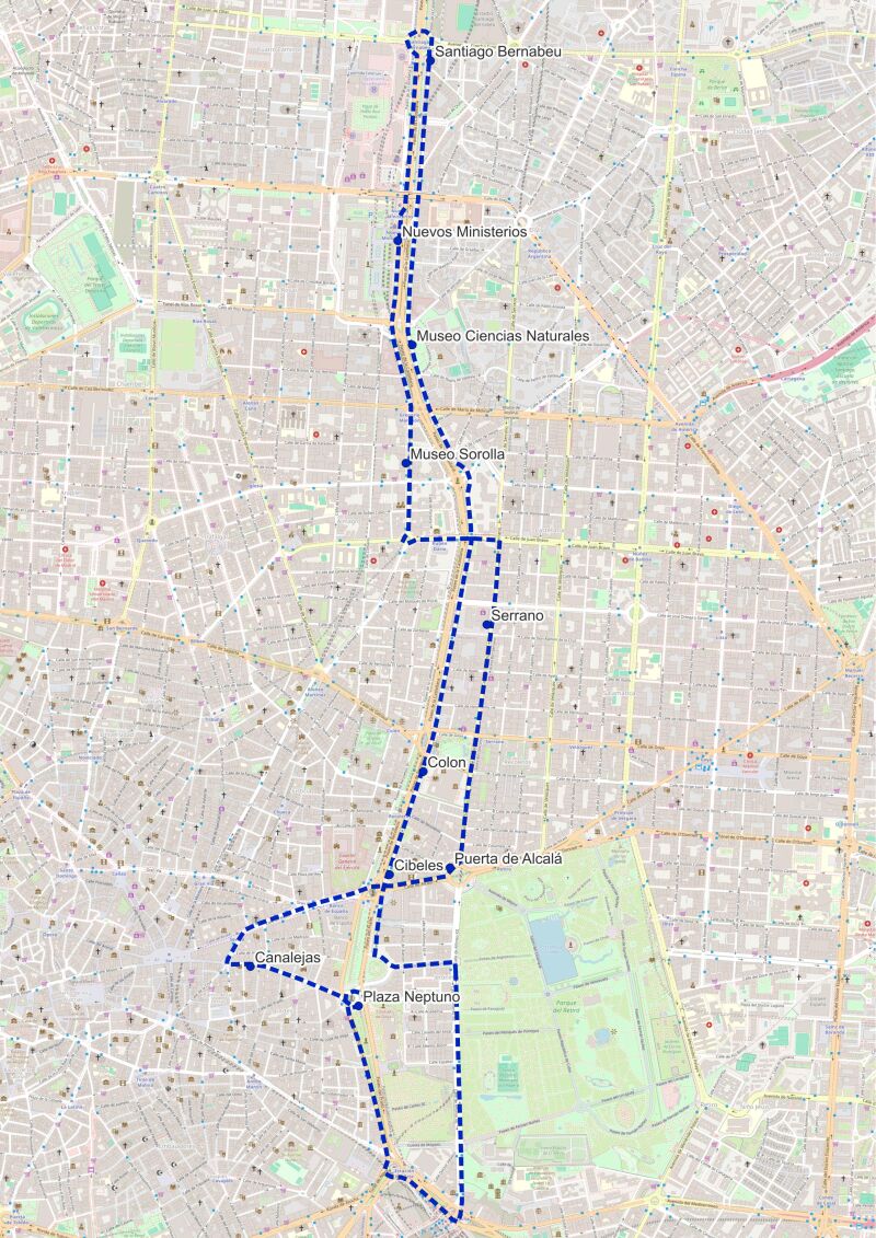 Ruta Castellana - Bernabéu