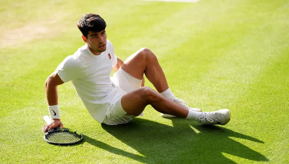 Tenis/Wimbledon.- AMP.- Carlos Alcaraz: "Es difícil perder, pero seguro volveré"