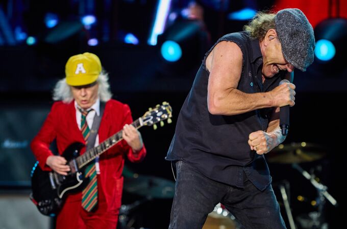 AC/DC, ayer, en el Estadio Metropolitano