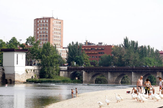 Playa de las Moreras de Valladolid