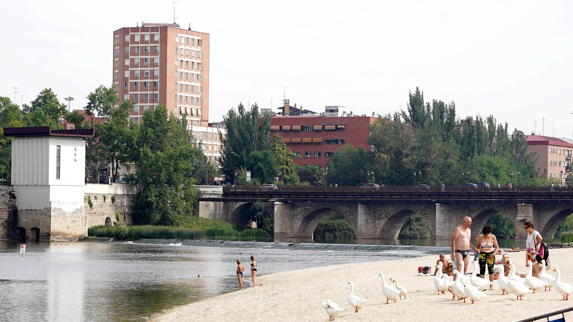 Playa de las Moreras de Valladolid