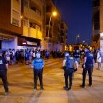 Agentes desplegados en Torre Pacheco para contener los disturbios vividos en Torre Pacheco