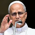 Pope Leo XIV leads Angelus prayer at Castel Gandolfo