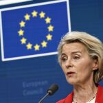 La presidenta de la Comisión Europea, Ursula von der Leyen