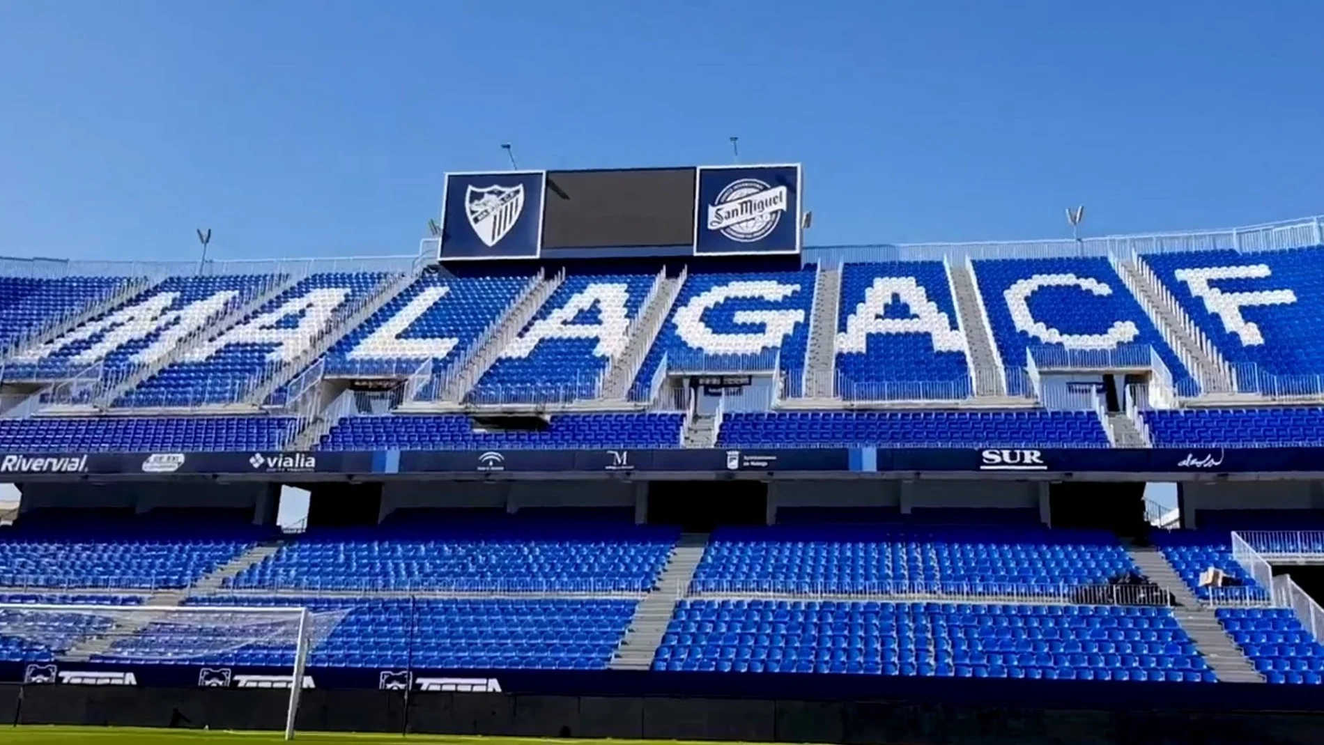 El campo de La Rosaleda