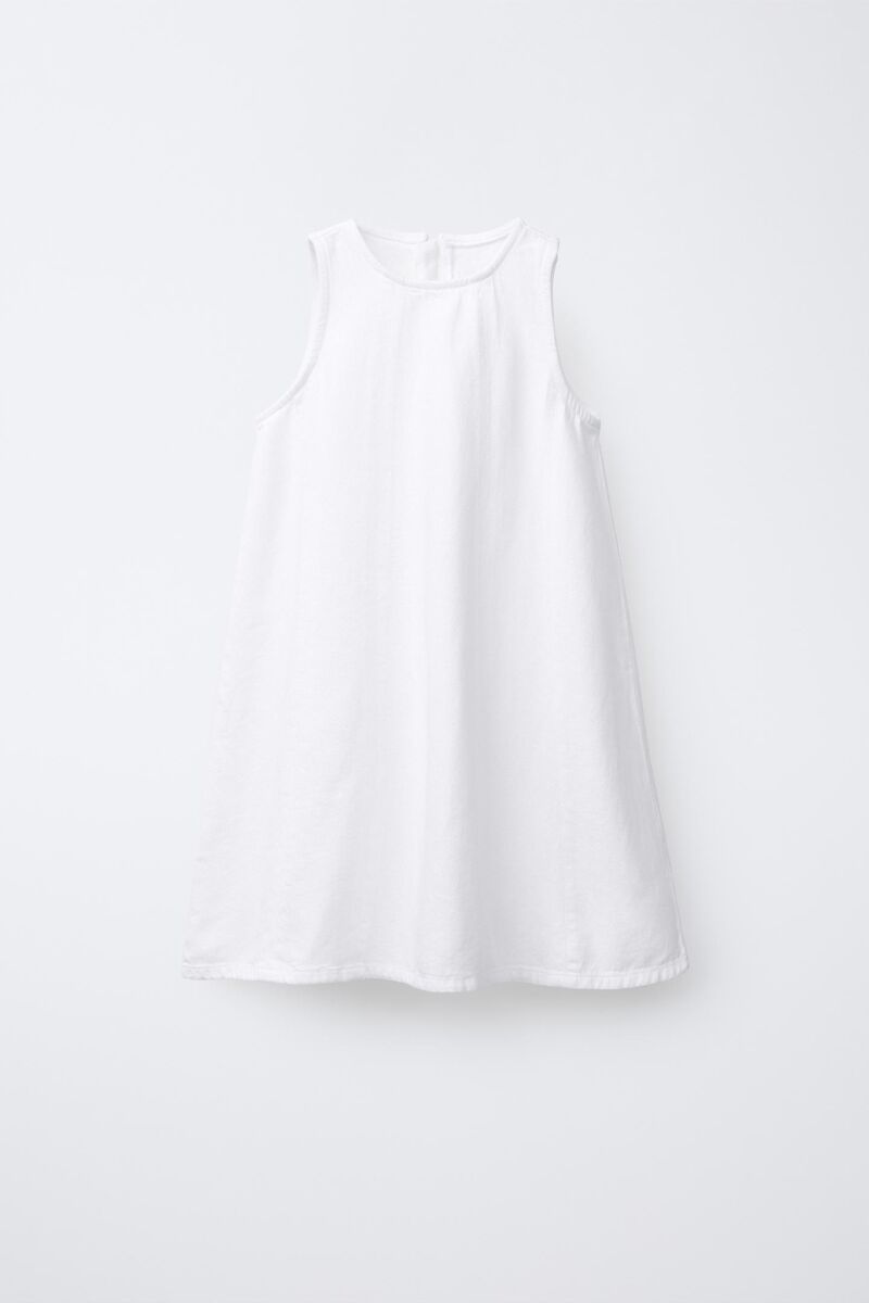Vestido blanco.