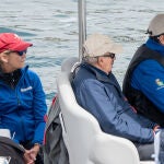 El Rey Juan Carlos sale a navegar junto a su hija, la Infanta Elena